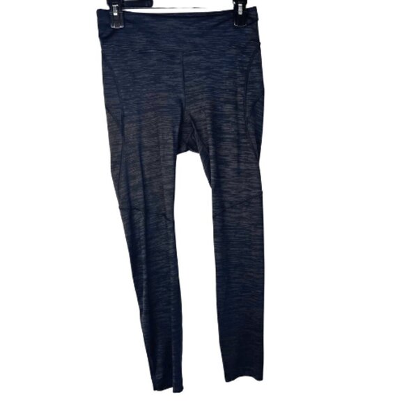 OUTDOOR VOICE Black Space Dye 7/8 Leggings Size M - Picture 2 of 13